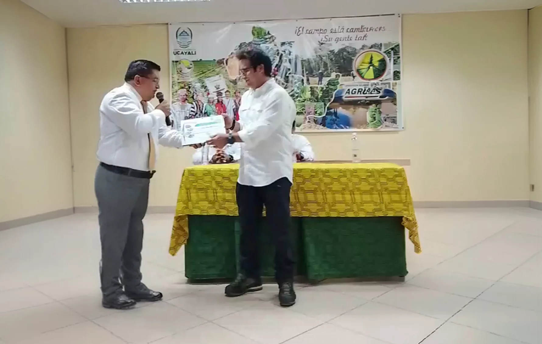 Recognized by the Regional Government of Ucayali